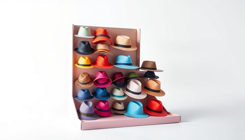 Cardboard Hat Display Stand Highlights