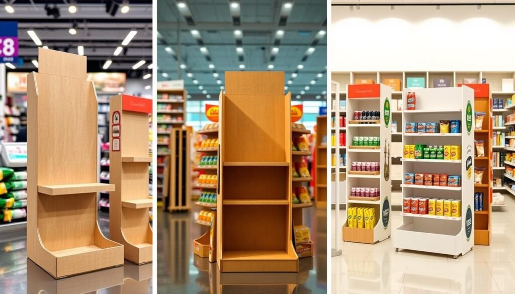Corrugated cardboard display durability