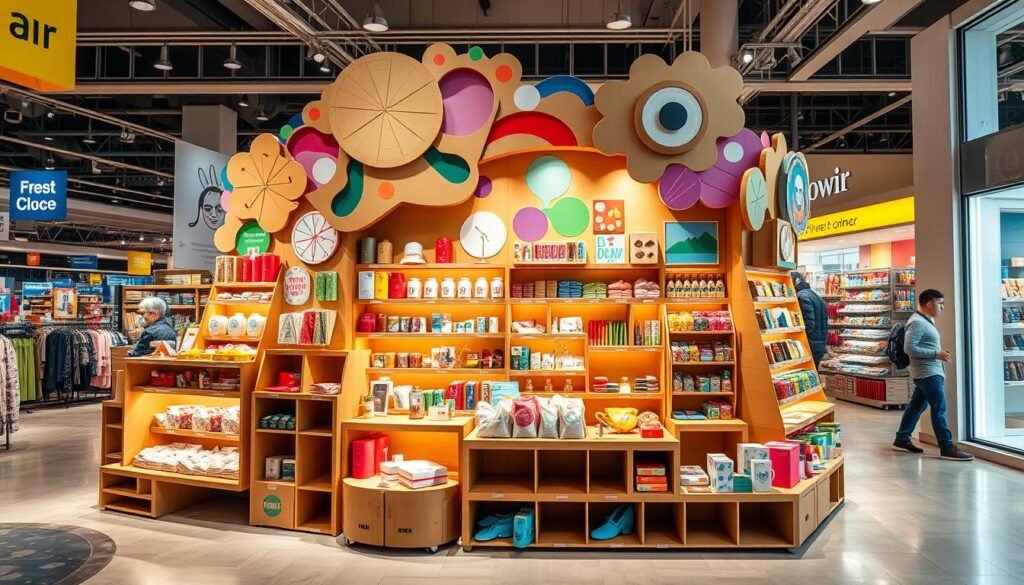 cardboard merchandising displays