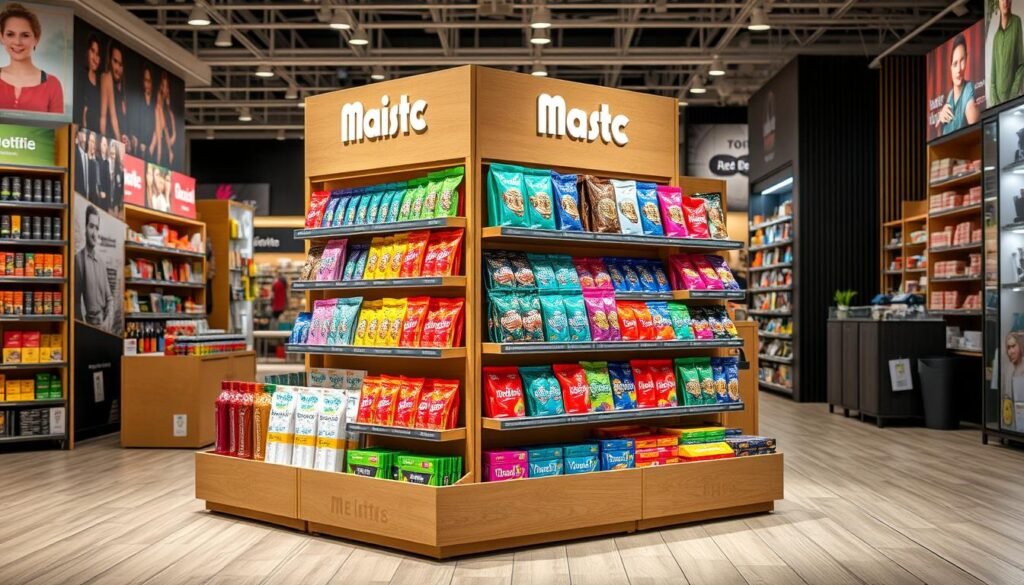 cardboard product display