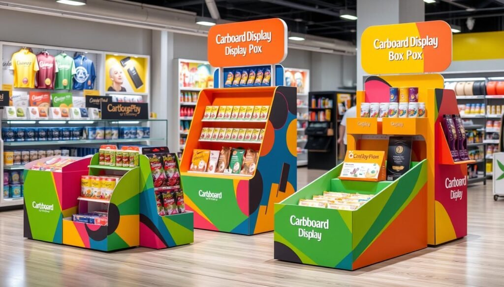 custom cardboard display