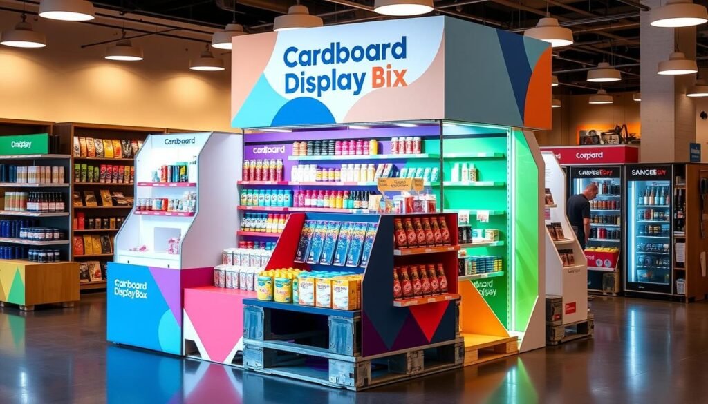 eye-catching pallet display