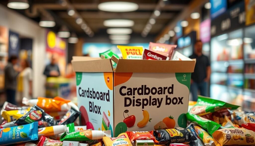 promotional cardboard dump bin