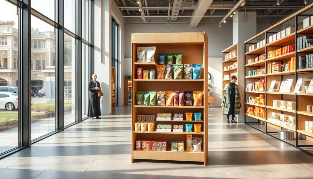 Cardboard Floor Standing Display Units