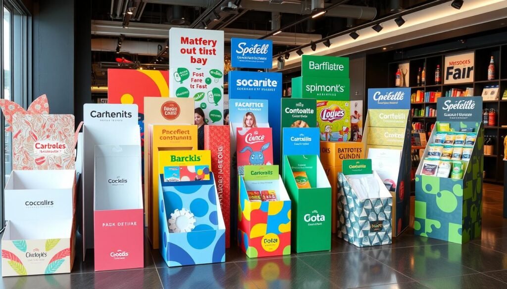 Cardboard Marketing Displays Customization