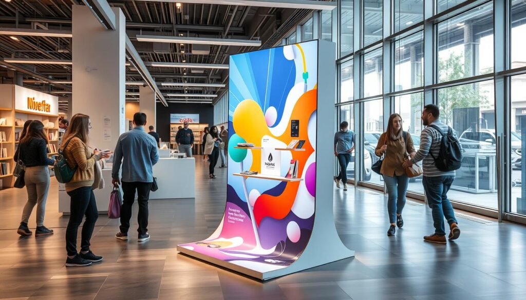 Floor Standing Signage Display Design