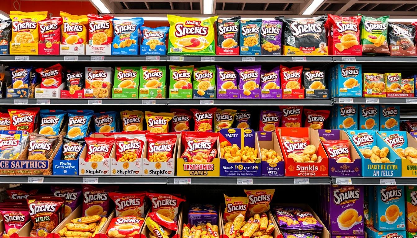 Paperboard Snack Box Displays