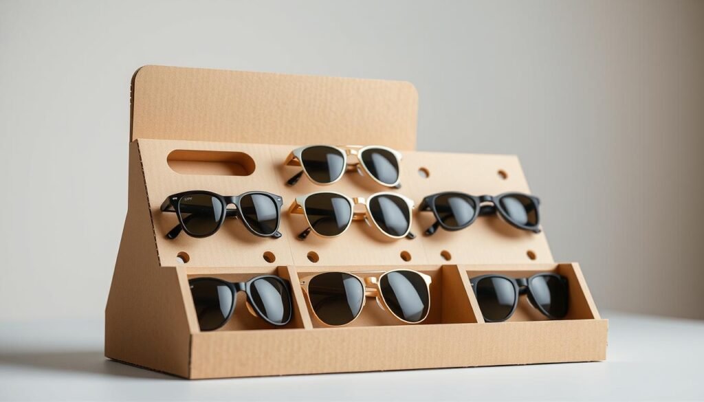 cardboard display floor stand