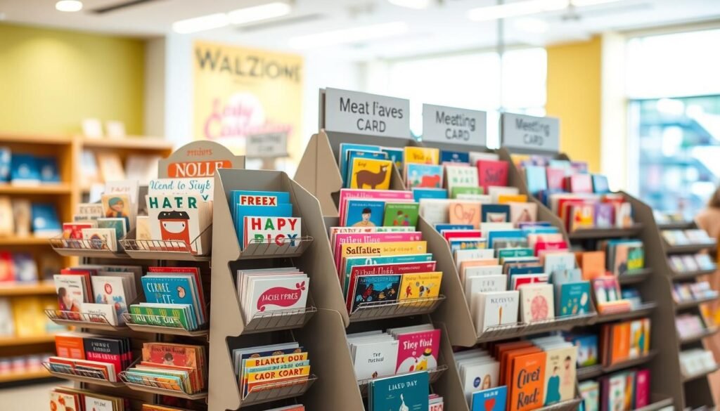 cardboard greeting card display racks