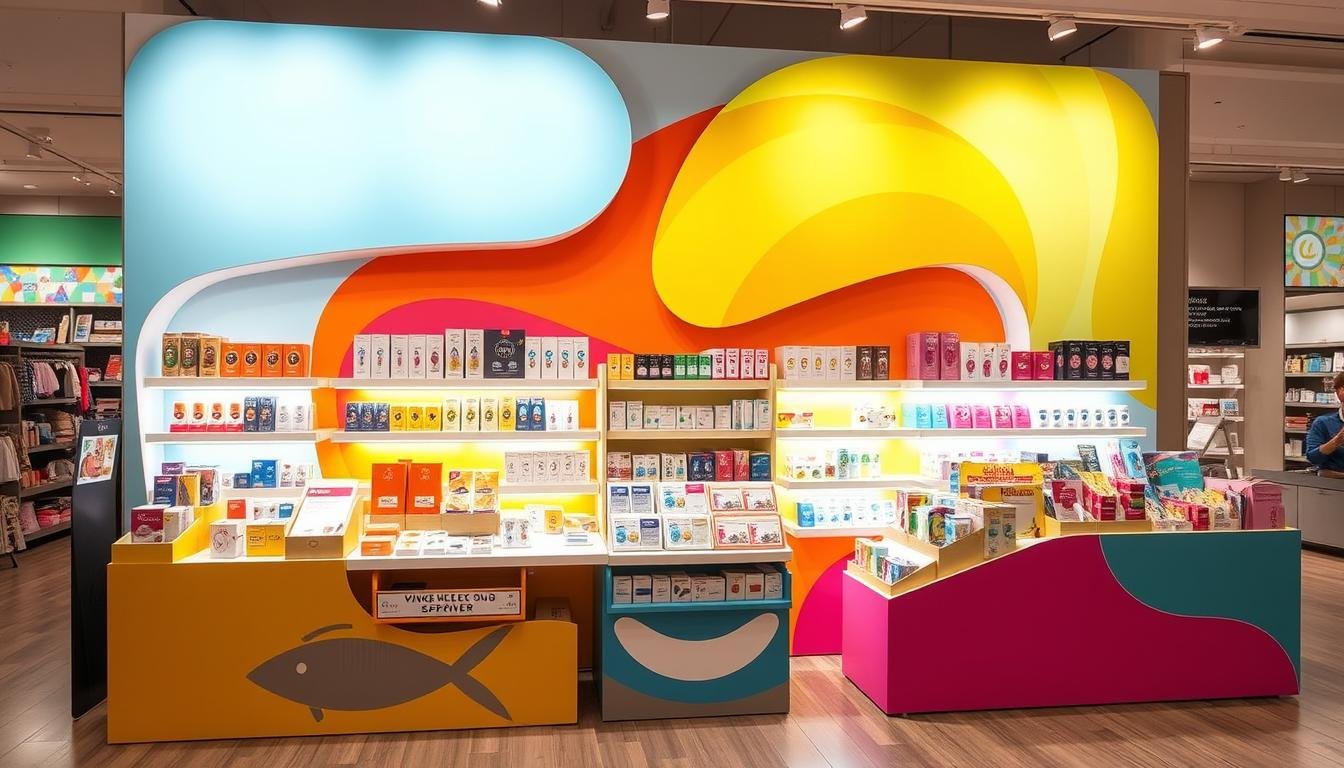 cardboard retail counter displays