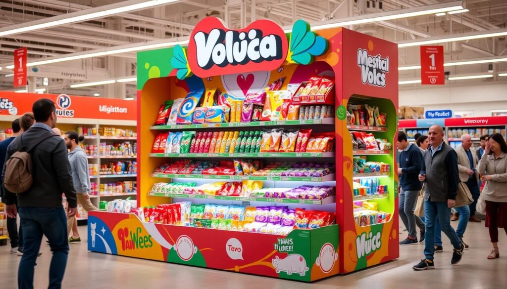 cardboard retail display