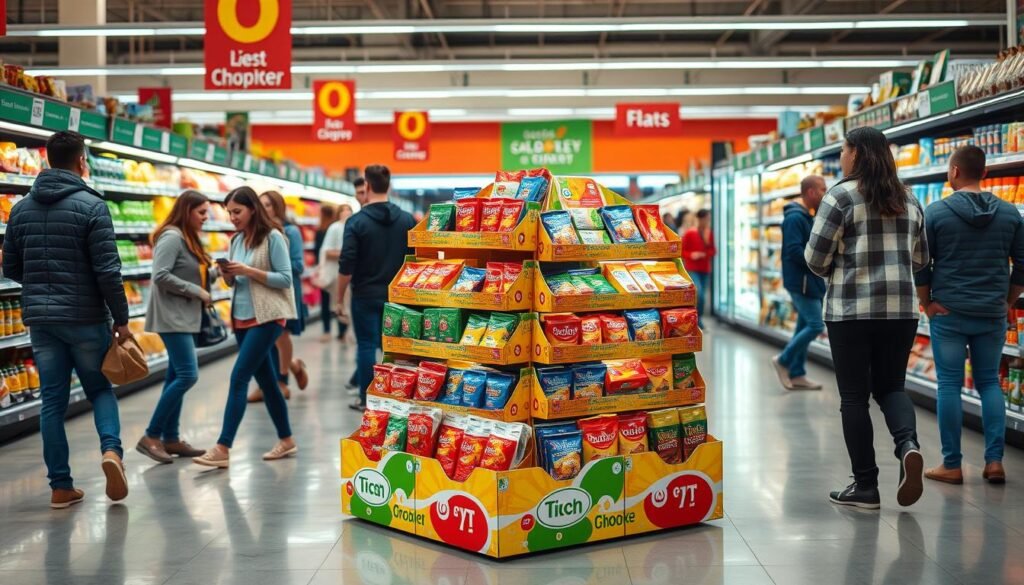 carton floor display