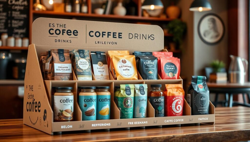 coffee display stand