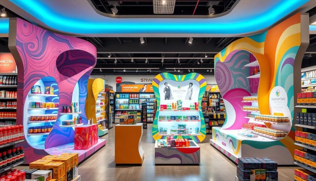 corrugated display design