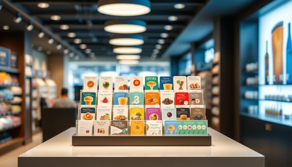 counter card display