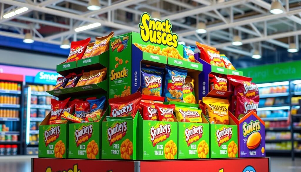 display stands for snacks