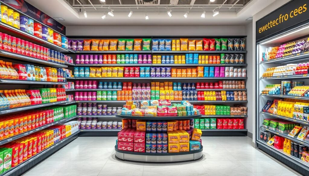 floor merchandising display