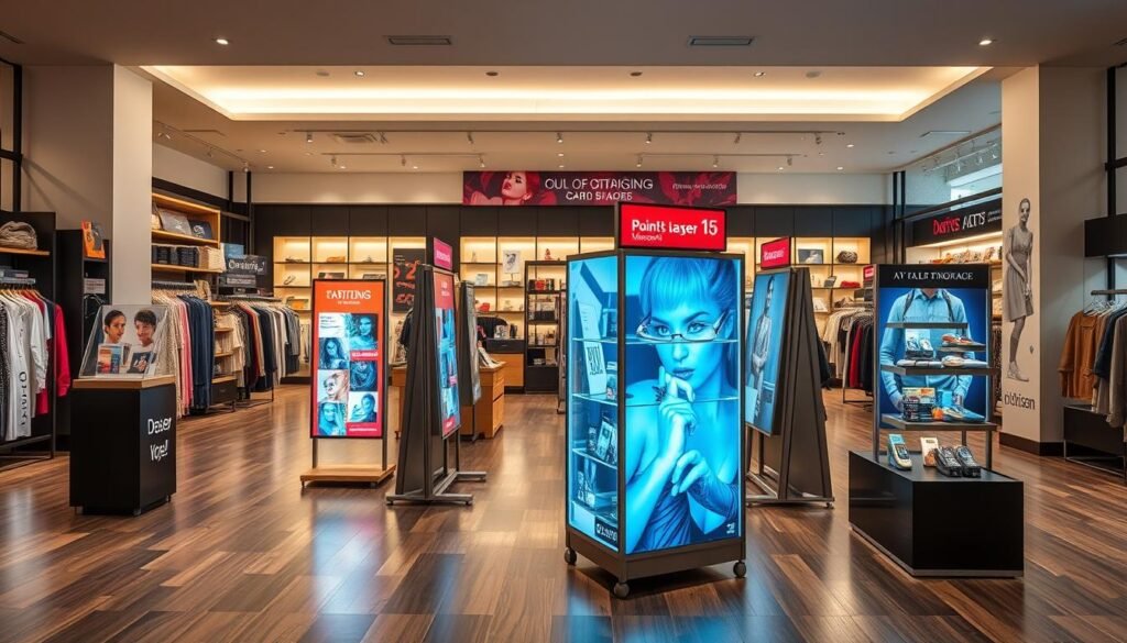 floor stands and pos advertising displays