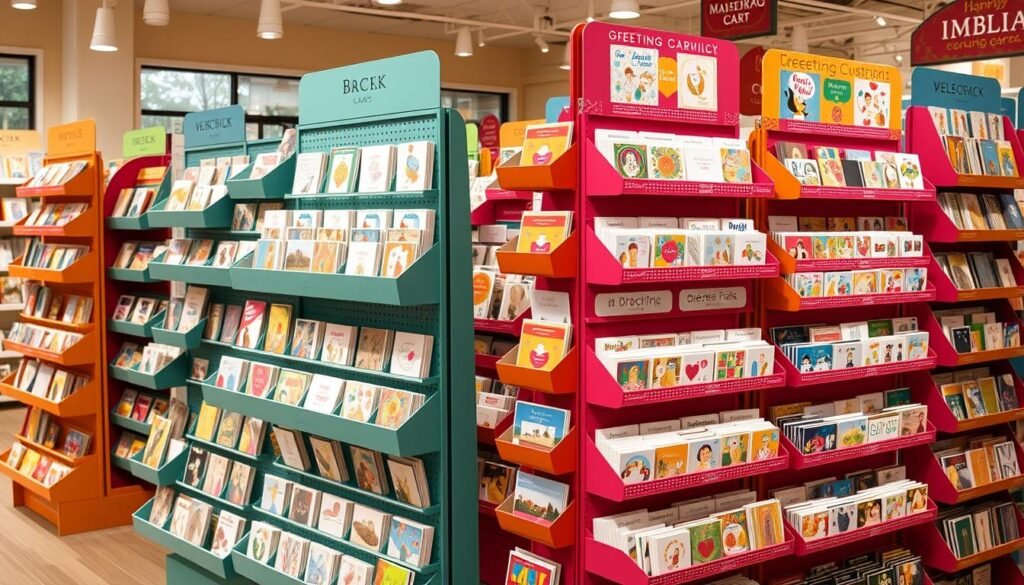 greeting card display stands