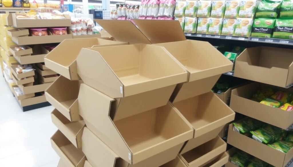 Corrugated Dump Bins Product Organization