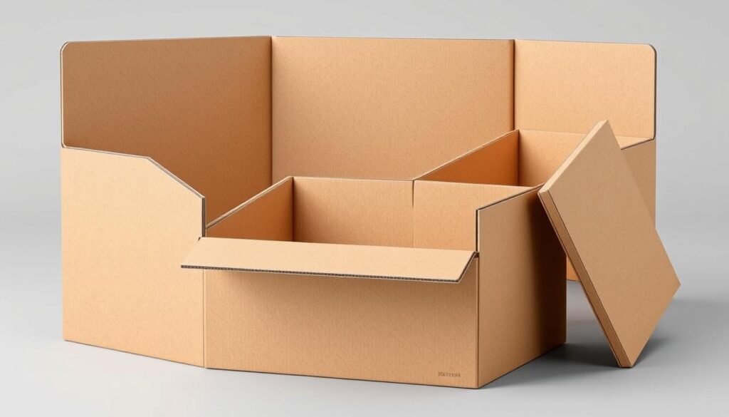 Corrugated Dump Bins Retail Display
